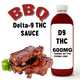 Delta-9 THC BBQ Sauce – 4 oz