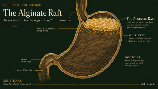 What Is an Alginate Raft and How Does It Work?