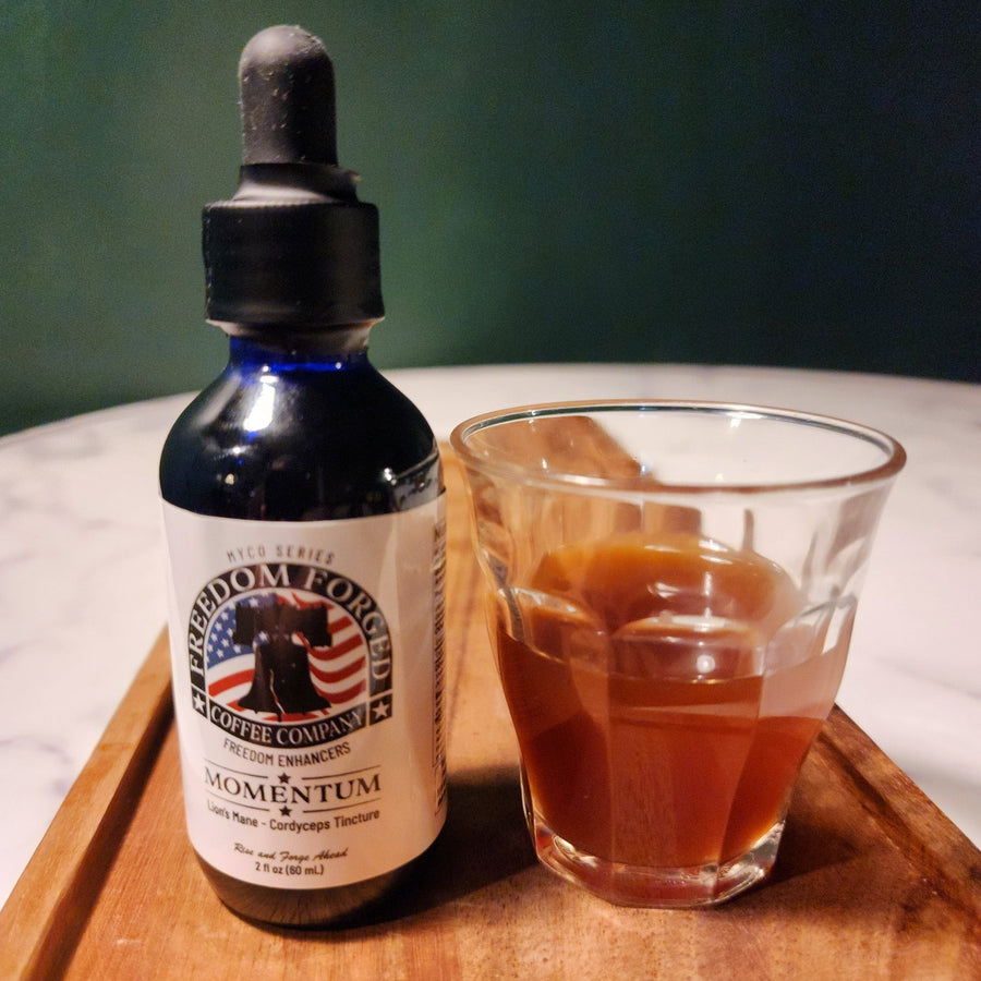 Momentum – Lion’s Mane & Cordyceps Tincture | Freedom Enhancers: Myco Series