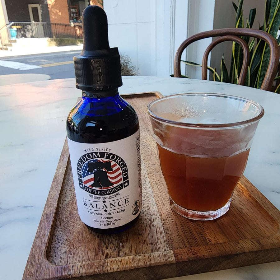 Balance – Lion’s Mane, Reishi & Chaga Tincture | Freedom Enhancers: Myco Series