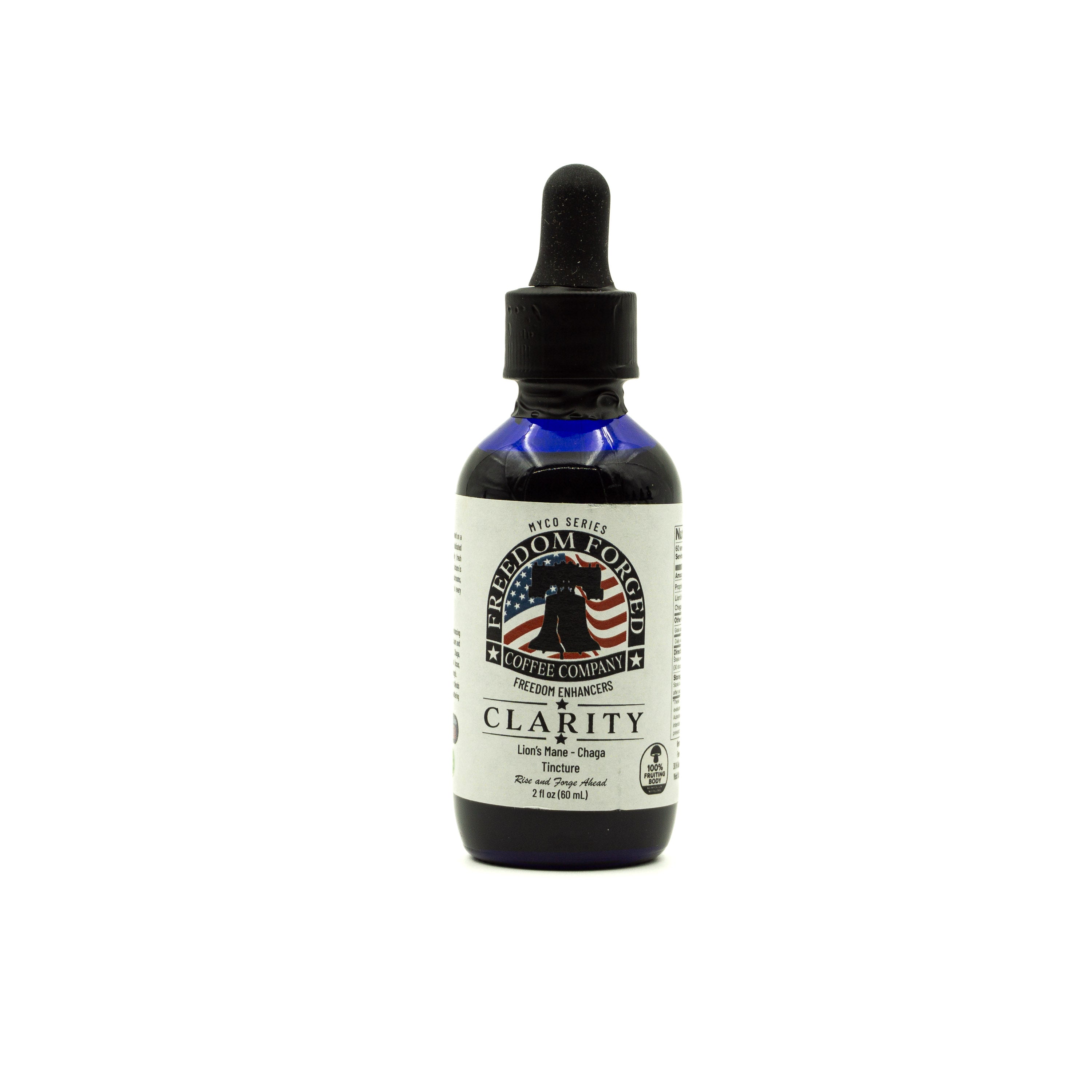Clarity – Lion’s Mane & Chaga Tincture | Freedom Enhancers: Myco Series