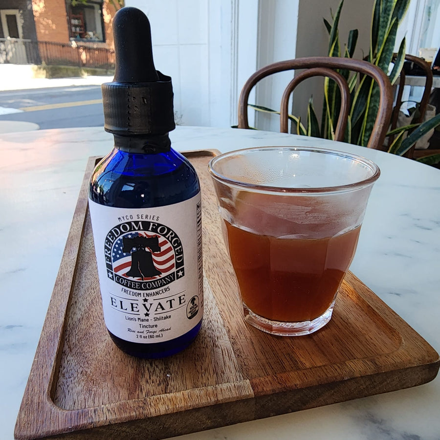 Elevate – Lion’s Mane & Shiitake Tincture | Freedom Enhancers: Myco Series