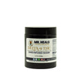 Jar of Mr. Heals Delta-9 THC Nano-Infused Sugar on a white background