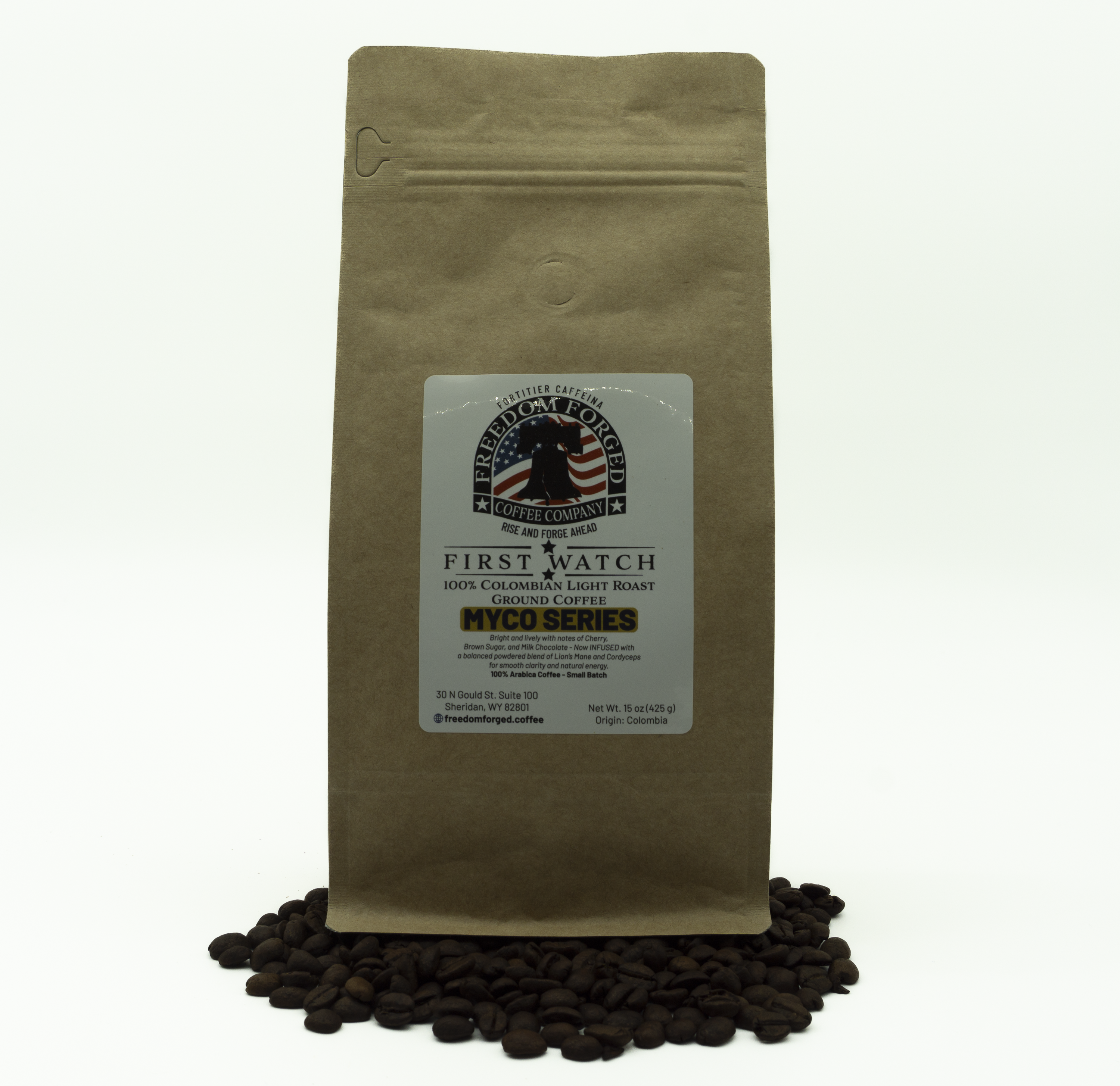 First Watch – Myco Series (Cordyceps + Lion’s Mane) | Ground Mushroom Coffee