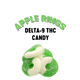 Delta-9 THC Green Apple Rings – 10 Pack